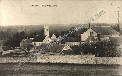 Carte postale ancienne Vue Générale — Paley (Seine-et-Marne)