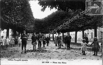 Carte postale ancienne Le Pin — Le Pin (Seine-et-Marne)
