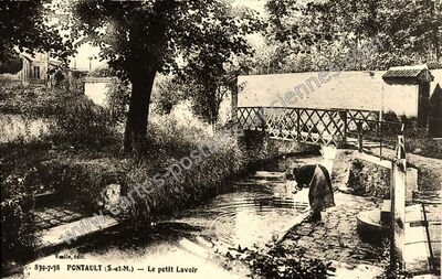 Carte postale ancienne Pontault — Pontault-Combault (Seine-et-Marne)