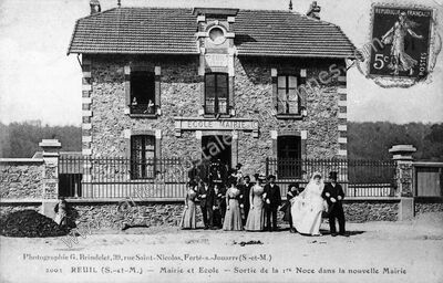 Carte postale ancienne Reuil — Reuil-en-Brie (Seine-et-Marne)