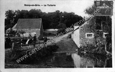Carte postale ancienne La Tuilerie — Rozay-en-Brie (Seine-et-Marne)