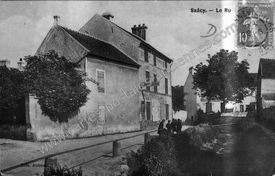 Carte postale ancienne Saacy — Saâcy-sur-Marne (Seine-et-Marne)