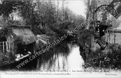 Carte postale ancienne Biercy — Saint-Cyr-sur-Morin (Seine-et-Marne)