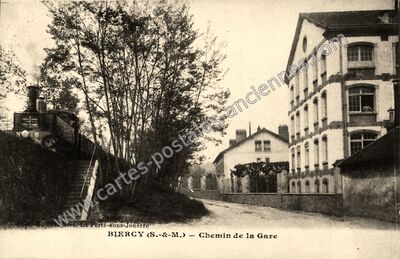 Carte postale ancienne Biercy — Saint-Cyr-sur-Morin (Seine-et-Marne)