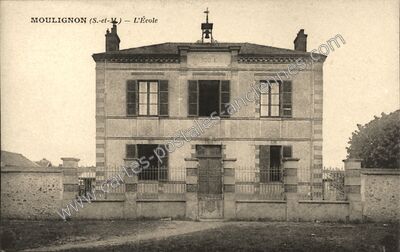 Carte postale ancienne Moulignon — Saint-Fargeau-Ponthierry (Seine-et-Marne)