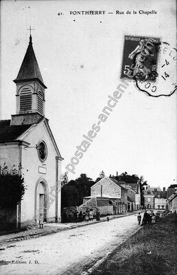 Carte postale ancienne Ponthierry — Saint-Fargeau-Ponthierry (Seine-et-Marne)