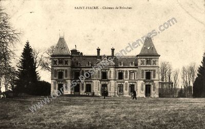 Carte postale ancienne Château de Brinches — Saint-Fiacre (Seine-et-Marne)