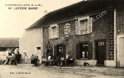 Carte postale ancienne Mon Lefèvre Barré — Saint-Germain-Laxis (Seine-et-Marne)