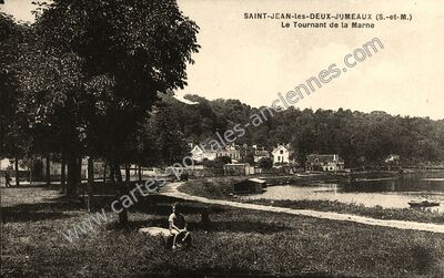 Carte postale ancienne St Jean les Deux Jumeaux — Saint Jean les Deux (Seine-et-Marne)