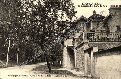 Carte postale ancienne St Jean — Saint Jean les Deux (Seine-et-Marne)