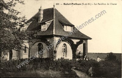 Carte postale ancienne Le Pavillon de Chasse — Saint-Pathus (Seine-et-Marne)