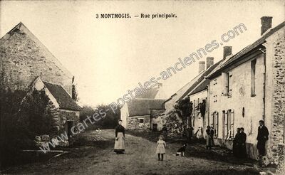 Carte postale ancienne Montmogis — Saint-Rémy-de-la-Vanne (Seine-et-Marne)