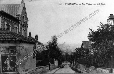 Carte postale ancienne Thorigny — Thorigny-sur-Marne (Seine-et-Marne)