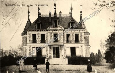 Carte postale ancienne Les Charmettes — Torcy (Seine-et-Marne)