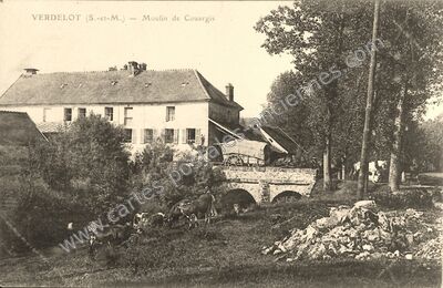 Carte postale ancienne Couargis — Verdelot (Seine-et-Marne)