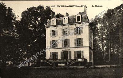 Carte postale ancienne Pouilly le Fort — Vert-Saint-Denis (Seine-et-Marne)