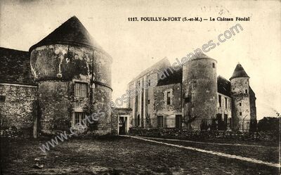 Carte postale ancienne Pouilly le Fort — Vert-Saint-Denis (Seine-et-Marne)