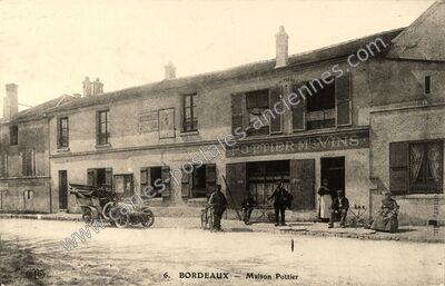 Carte postale ancienne Bordeaux — Villevaudé (Seine-et-Marne)