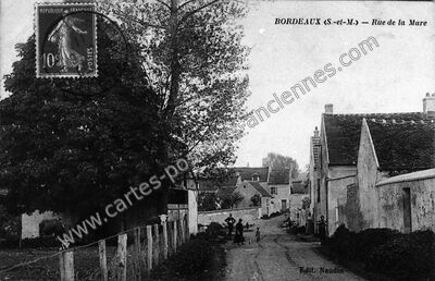 Carte postale ancienne Bordeaux — Villevaudé (Seine-et-Marne)