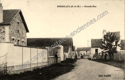 Carte postale ancienne Bordeaux — Villevaudé (Seine-et-Marne)