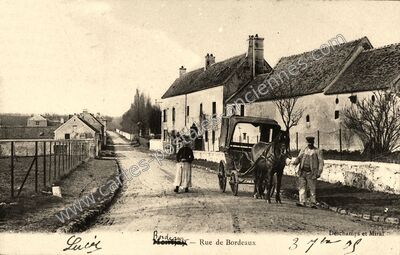Carte postale ancienne Bordeaux — Villevaudé (Seine-et-Marne)