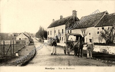 Carte postale ancienne Montjay — Villevaudé (Seine-et-Marne)