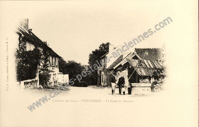 Carte postale ancienne Le Puits du Montoir — Voulangis (Seine-et-Marne)