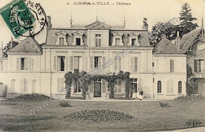 Carte postale ancienne Château — Combs-la-Ville (Seine-et-Marne)