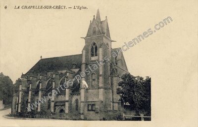 Carte postale ancienne La Chapellle sur Crecy — Crécy-la-Chapelle (Seine-et-Marne)