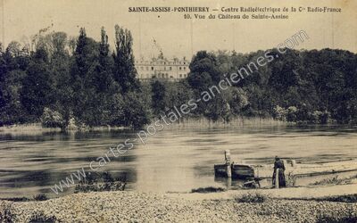 Carte postale ancienne Ste Assise Ponthierry ch — Seine-Port (Seine-et-Marne)