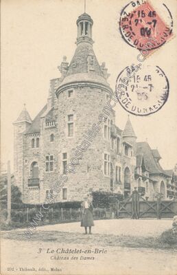 Carte postale ancienne Le Chatelet — Le Châtelet-en-Brie (Seine-et-Marne)