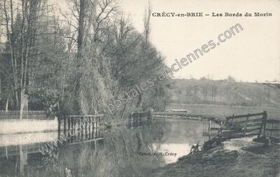 Carte postale ancienne Crecy en Brie — Crécy-la-Chapelle (Seine-et-Marne)