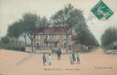 Carte postale ancienne Gretz — Gretz-Armainvilliers (Seine-et-Marne)