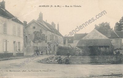 Carte postale ancienne Marles — Marles-en-Brie (Seine-et-Marne)
