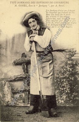 Carte postale ancienne Type Normand — Non Localisée (Seine-Maritime)