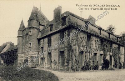 Carte postale ancienne Chateau d'Argueil — Argueil (Seine-Maritime)