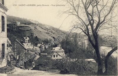 Carte postale ancienne St Adrien — Belbeuf (Seine-Maritime)