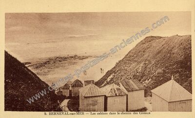 Carte postale ancienne Berneval sur Mer — Berneval-le-Grand (Seine-Maritime)