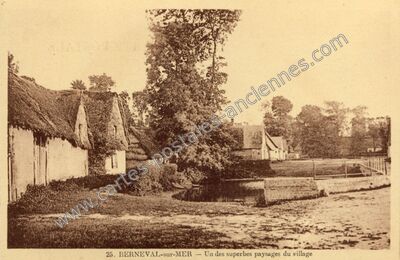 Carte postale ancienne Berneval sur Mer — Berneval-le-Grand (Seine-Maritime)