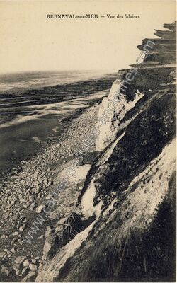 Carte postale ancienne Berneval sur Mer — Berneval-le-Grand (Seine-Maritime)