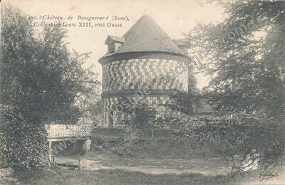 Carte postale ancienne Chateau de Bosc Guerard — Bosc-Guérard-Saint-Adrien (Seine-Maritime)