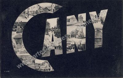 Carte postale ancienne Cany — Cany-Barville (Seine-Maritime)