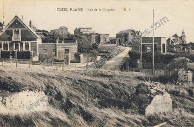 Carte postale ancienne Criel Plage — Criel-sur-Mer (Seine-Maritime)