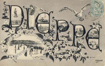 Carte postale ancienne Dieppe — Dieppe (Seine-Maritime)