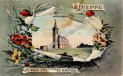 Carte postale ancienne Dieppe — Dieppe (Seine-Maritime)