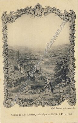 Carte postale ancienne Chateau d'Eu — Eu (Seine-Maritime)