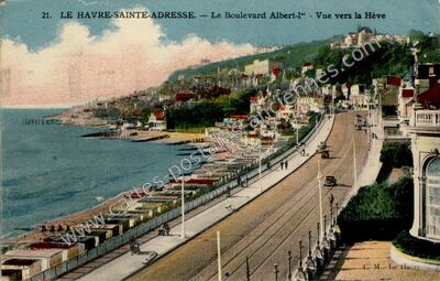 Carte postale ancienne Le Havre Ste Adresse — Le Havre (Seine-Maritime)