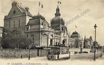 Carte postale ancienne Le Nouveau Casino — Le Havre (Seine-Maritime)