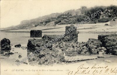 Carte postale ancienne Le Cap de la Hève et Sainte-Adresse — Le Havre (Seine-Maritime)