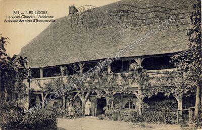 Carte postale ancienne Les Loges